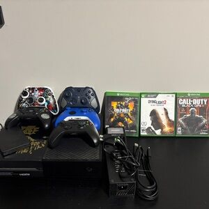 Console Bundle with Controllers and Games